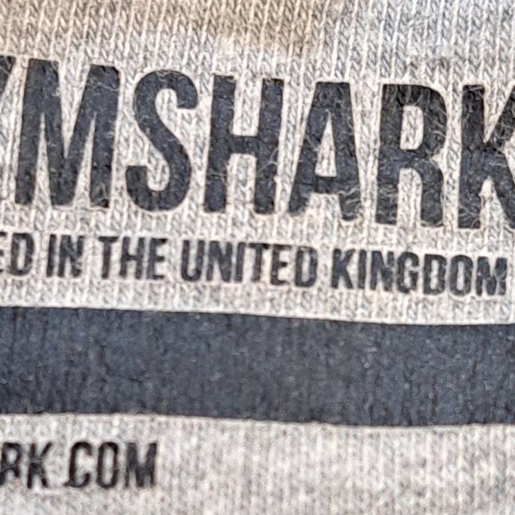 Gymshark Zip Up Men's Hoodie Grey/Blue - Size Small - Picture 3 of 4